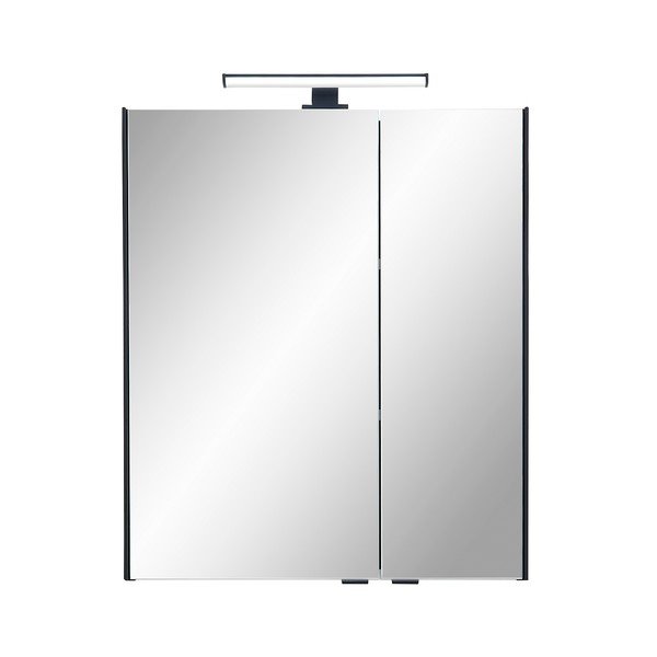 Шкаф за баня от декор от дъб  в естествен цвят 70x60 cm Quickset 395 – Pelipal
