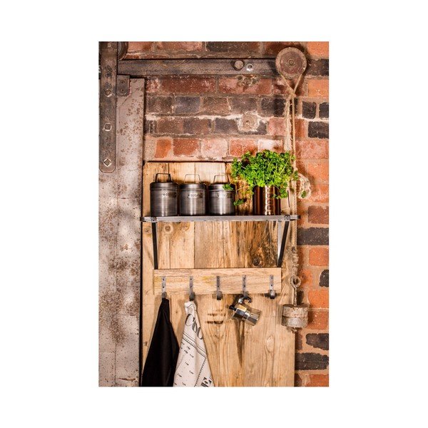 Nástěnná police s 5 háčky Kitchen Craft Mounted-image-2