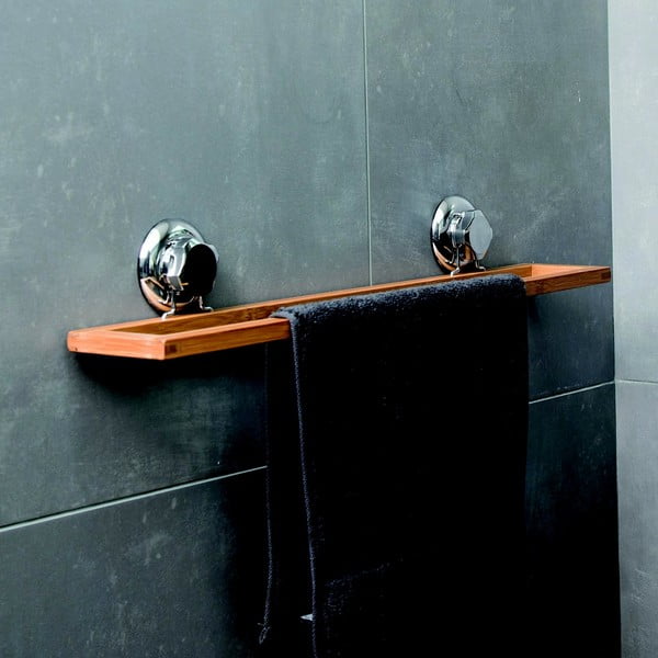 Бамбуков стенен държач за кърпи Spa - Compactor-image-1