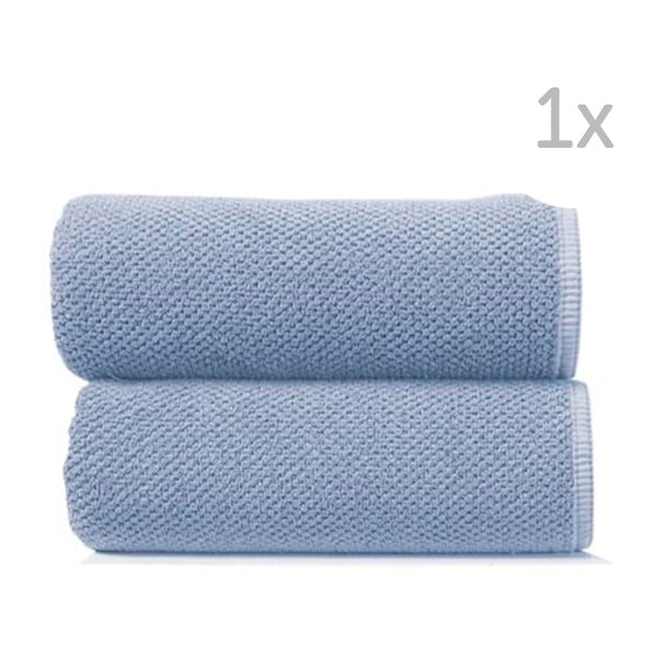 Světle modrý ručník Graccioza Bee, 30 x 50 cm