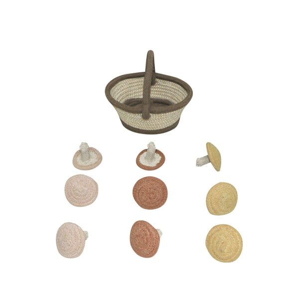 Бежово памучно детско килимче за игра 120x160 cm Mushroom Forest – Lorena Canals-image-3