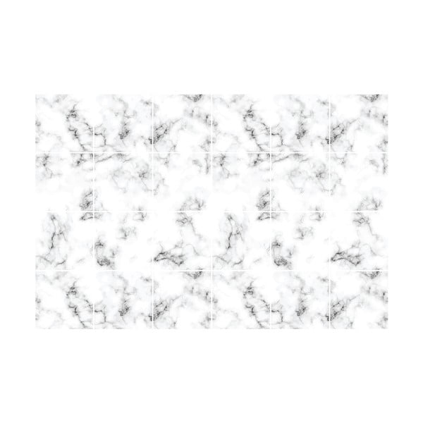 Стикери в комплект на плочките 24 бр. 10x10 cm Marble – Ambiance-image-2