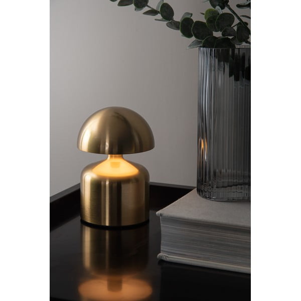 LED настолна лампа в златисто (височина 15 см) Impetu - Leitmotiv-image-1