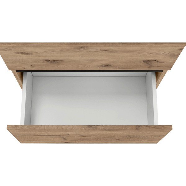 Шкаф за мивка от декор от дъб  в естествен цвят 60x55 cm Wisla – Støraa-image-4