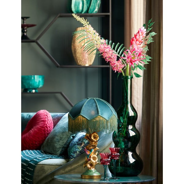 Абажур в петролен цвят ø 35 cm Malacia – Light & Living-image-1