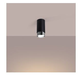Осветително тяло за таван в черен и сребрист цвят Crown – Nice Lamps