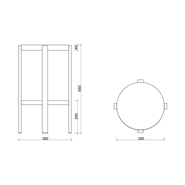Жълт стоманен стол Doon – noo.ma-image-3