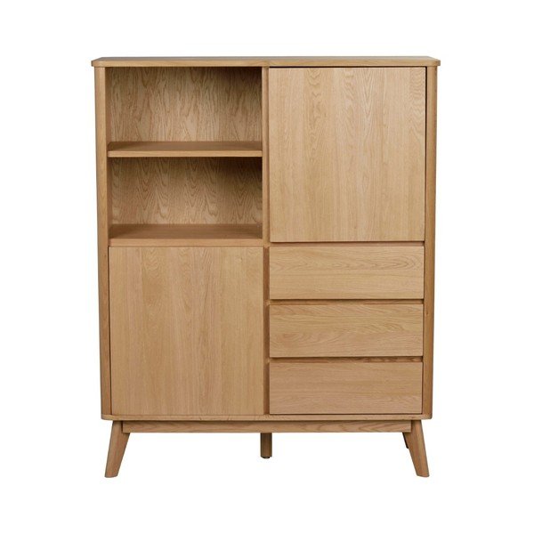 Скрин в естествен цвят Yumi , височина 138 cm YuRAi - Rowico-image-1