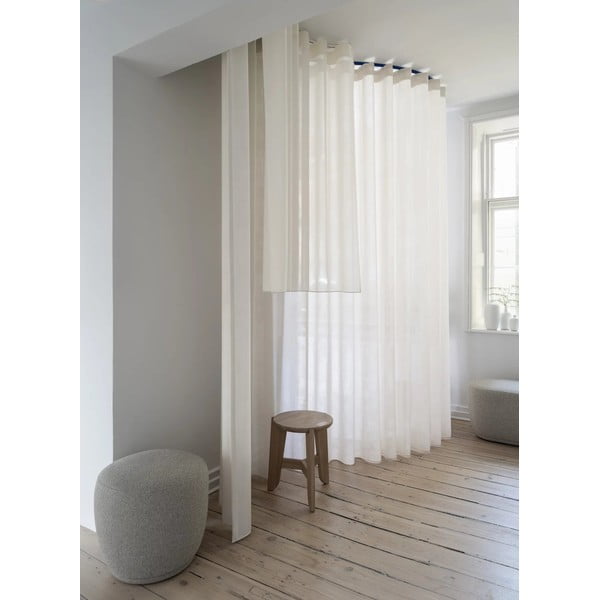 Сива табуретка от плат букле KUON - Blomus-image-2