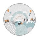Детски килим подходящ за пране ø120 cm Snowy Hills – Mila Home