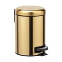 Кош за отпадъци за баня от неръждаема стомана в златисто Leman - Wenko