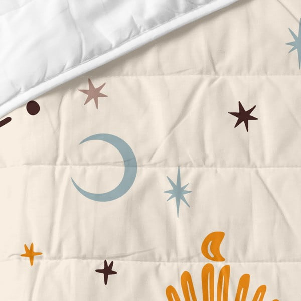 Бежова ватирана покривка за легло 180x260 cm Mystical - Aware-image-3