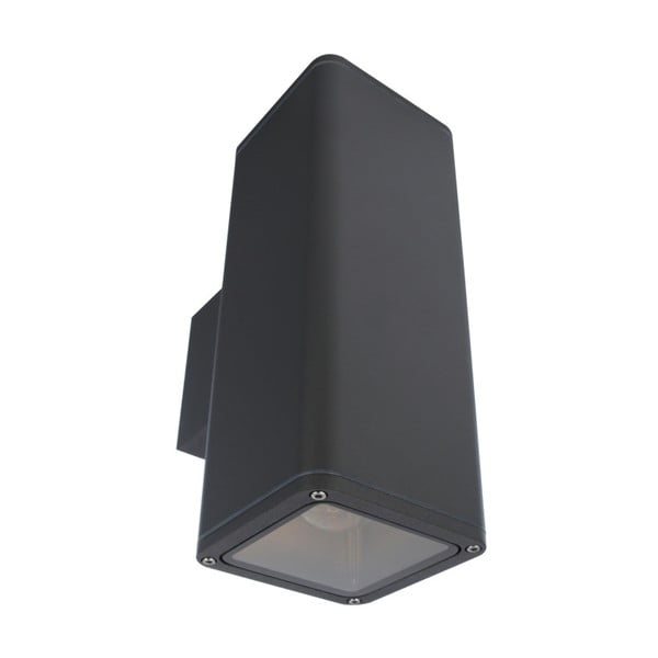 Тъмно сива стенна лампа Kopyo, 33 x 16,4 cm - SULION