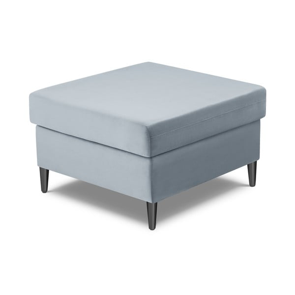 Светлосиня кадифена табуретка Kyoto – Cosmopolitan Design-image-2