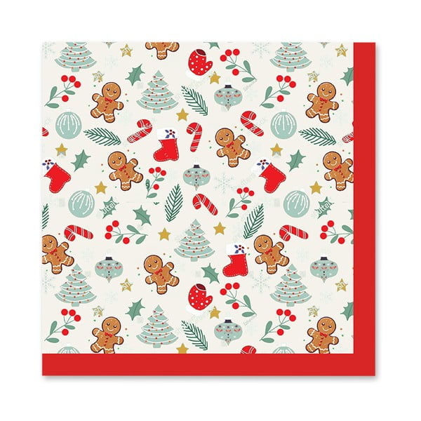 Салфетки в комплект от 20 бр. 33x33 cm Cookie – Homéa