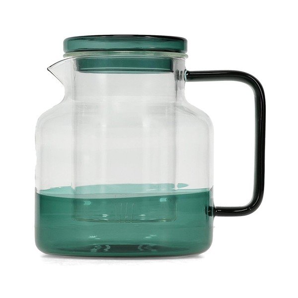 Зелен стъклен чайник 950 ml Liv – ONA
