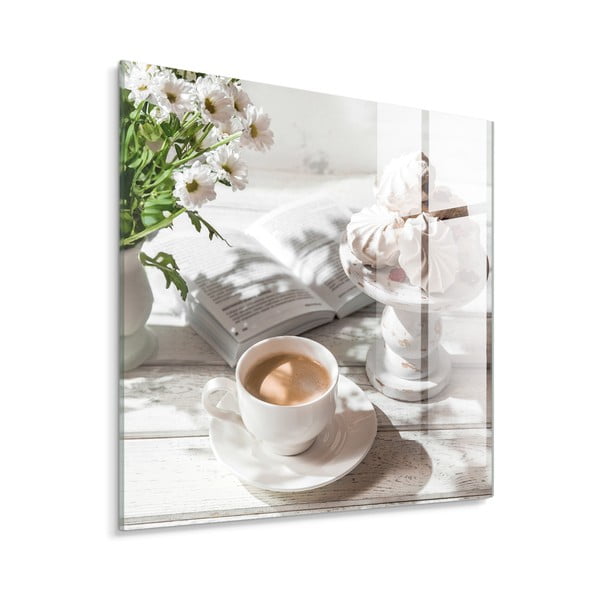 Картина върху стъкло 30x30 cm Meringue – Styler-image-4