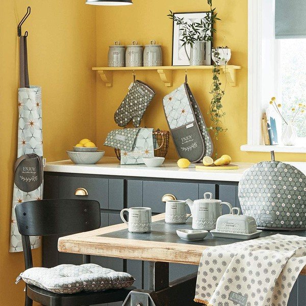 Комплект от 3 памучни кухненски кърпи Purity - Cooksmart ®-image-2