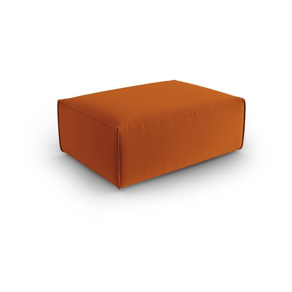 Оранжева кадифена табуретка Mackay – Cosmopolitan Design