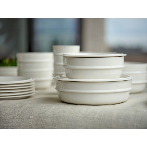 Кремава порцеланова купичка за супа 600 ml Eau – Zone-image-3