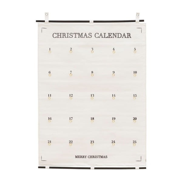 Nástěnný adventní kalendář House Doctor Christmas