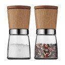 Комплект от 2 дървени мелнички за подправки Trend, височина 14 cm - WMF