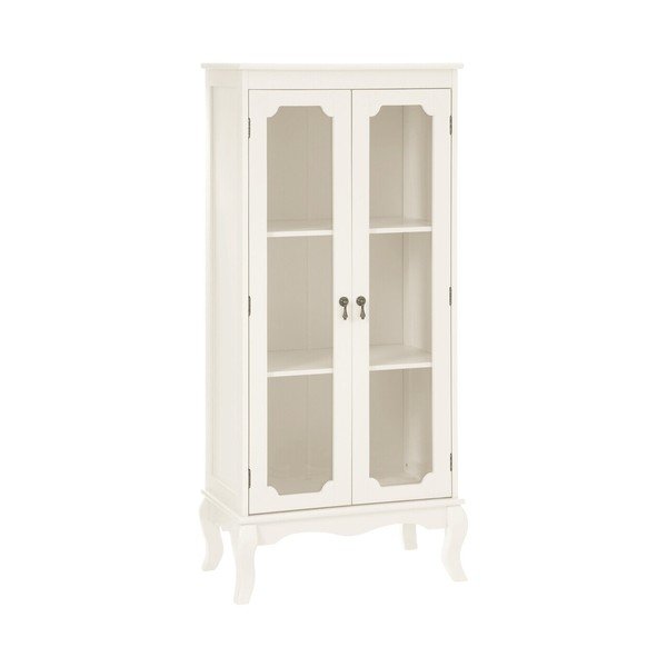 Бяла витрина 58x131x32 cm Marcella – Premier Housewares