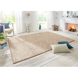 Светлокафяв килим 60x90 cm Wolly – BT Carpet