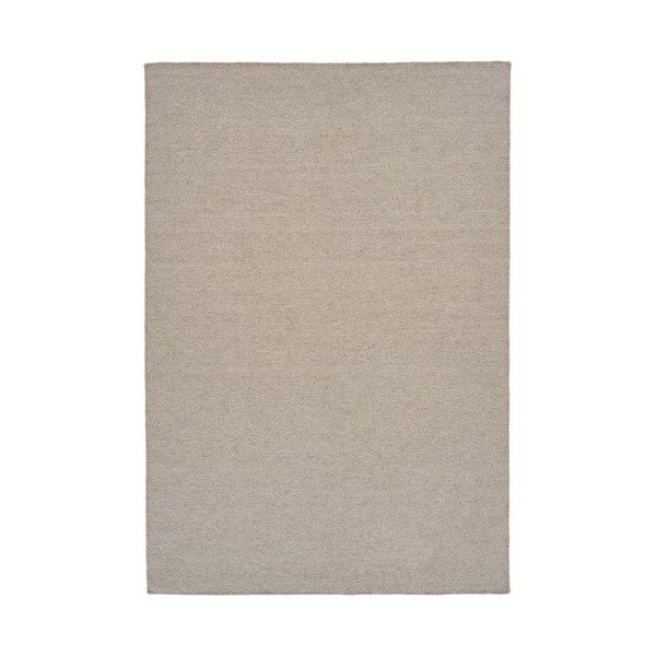 Кафяво-сив килим със смес от вълна 160x230 cm Nila – House Nordic