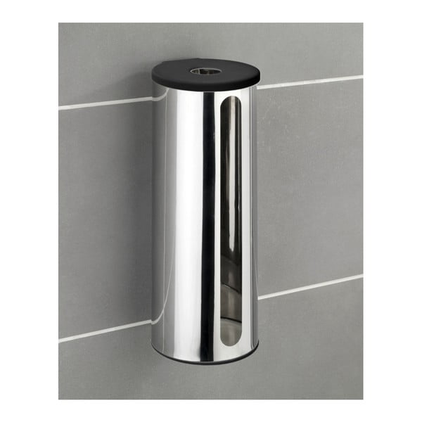 Самостоятелно държащ се диспенсър за тоалетна хартия Turbo-Loc, монтиран на стената Detroit - Wenko-image-2