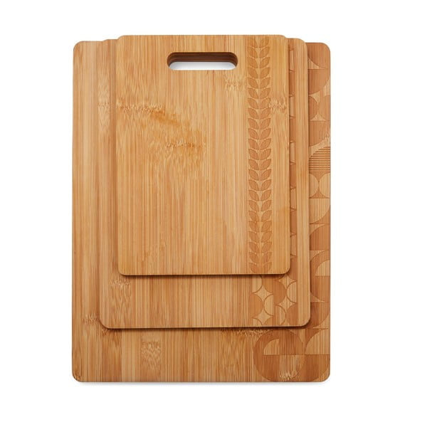 Бамбукови дъски за рязане в комплект от 3 броя 30x39,5 cm - Cooksmart ®