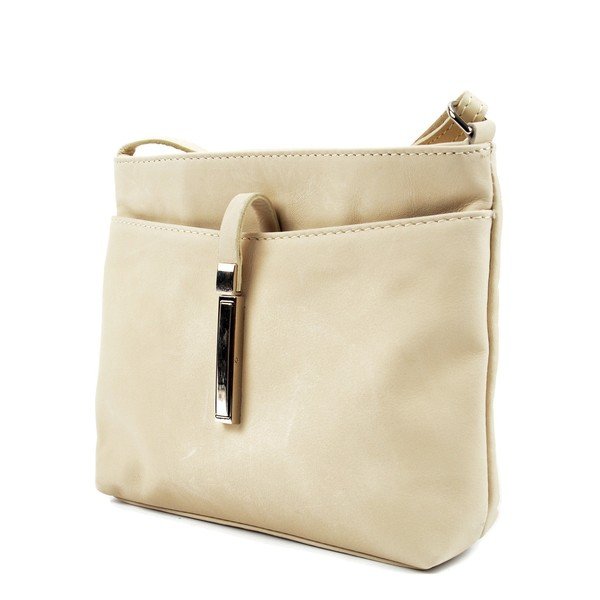 Кожена чанта . 241 Бежово - Roberta M-image-2