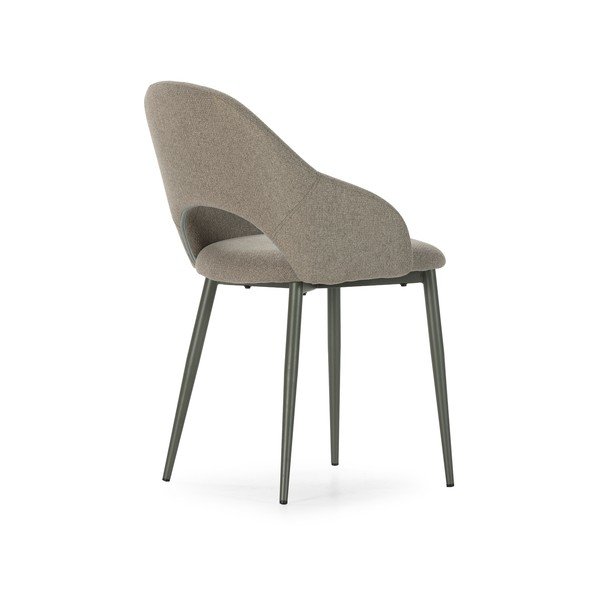 Зелени тапицирани трапезни столове в комплект 2 бр. Lia – Marckeric-image-4