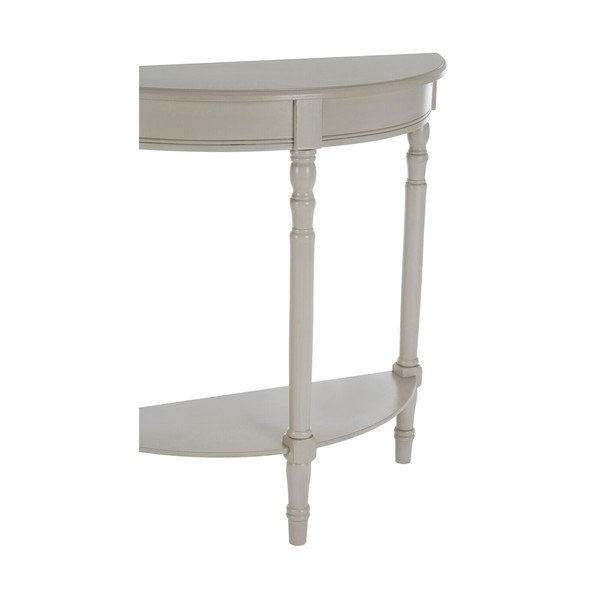 Сива конзолна маса от масивен бор 30x80 cm Heritage – Premier Housewares-image-3