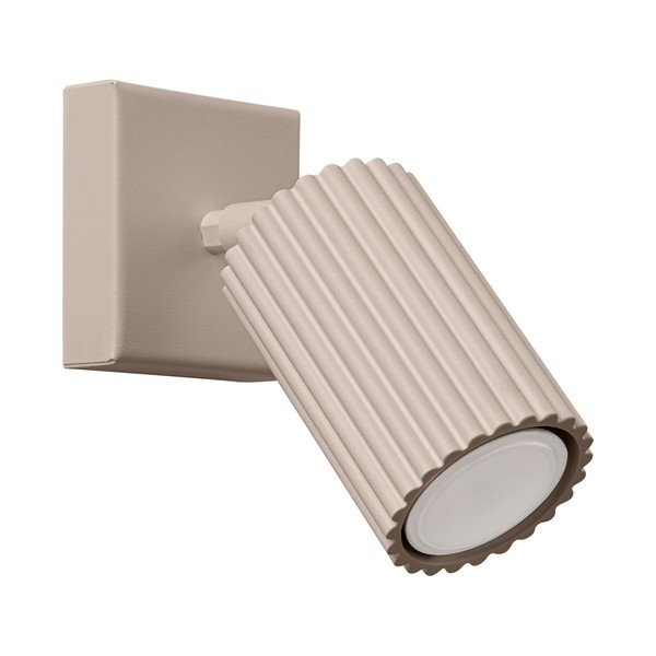 Кафяво-сив метален прожектор 8x16 cm Gleam – Sollux