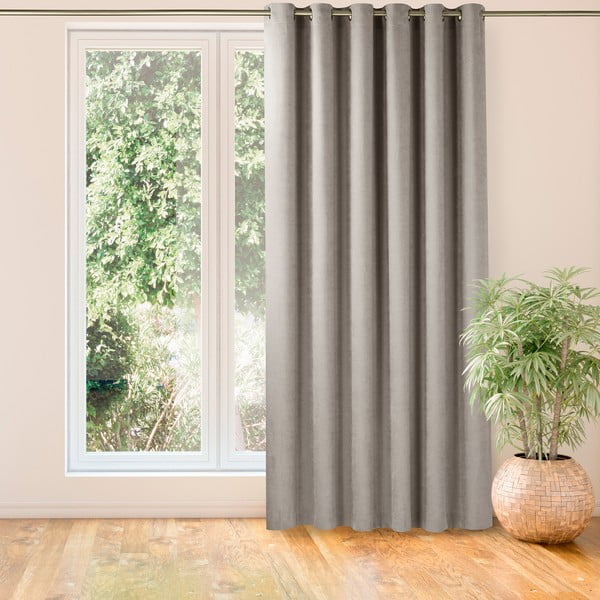 Завеса в светлокафяв цвят 140x225 cm Milana - Homede-image-4