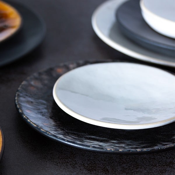 Бяла керамична десертна чиния ø 16 cm Roda - Costa Nova-image-1