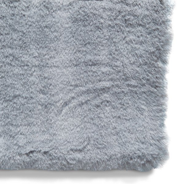 Сив килим , 80 x 150 cm Teddy - Think Rugs-image-4