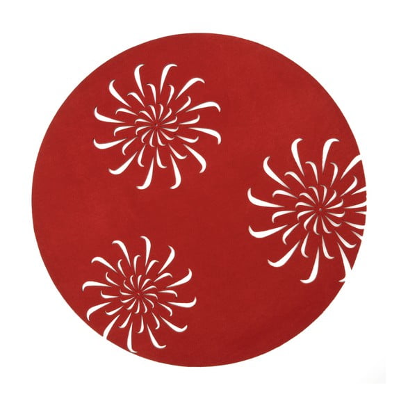 Koberec Kioto 170 cm, červený