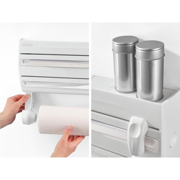 Пластмасов държач за кухненски кърпи, монтиран на стената PARAT F2 - LEIFHEIT-image-1