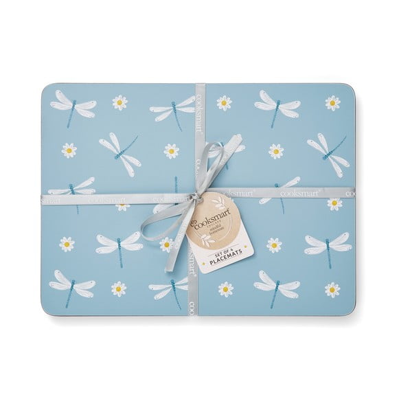 Подложки от корк и хартия 4 бр. 21,5x29 см English Meadow - Cooksmart ®-image-1