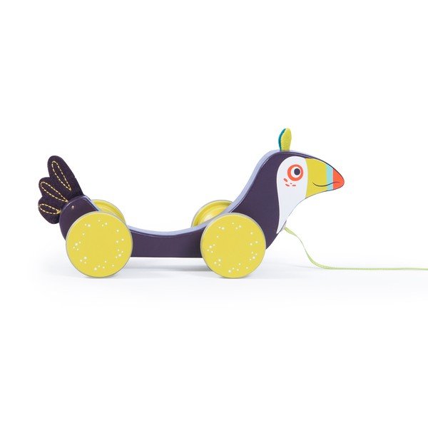 Играчка за дърпане Toucan - Moulin Roty-image-3