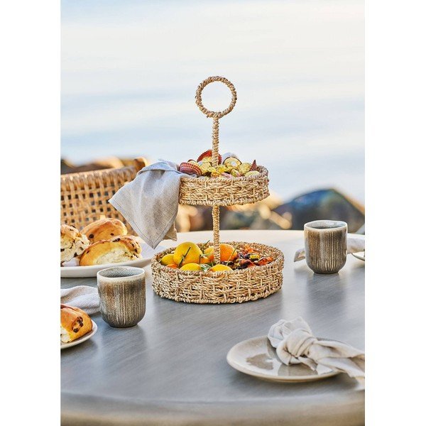 Сиво-бежови глинени чаши в комплект 4 бр. 360 ml Viola – House Nordic-image-3