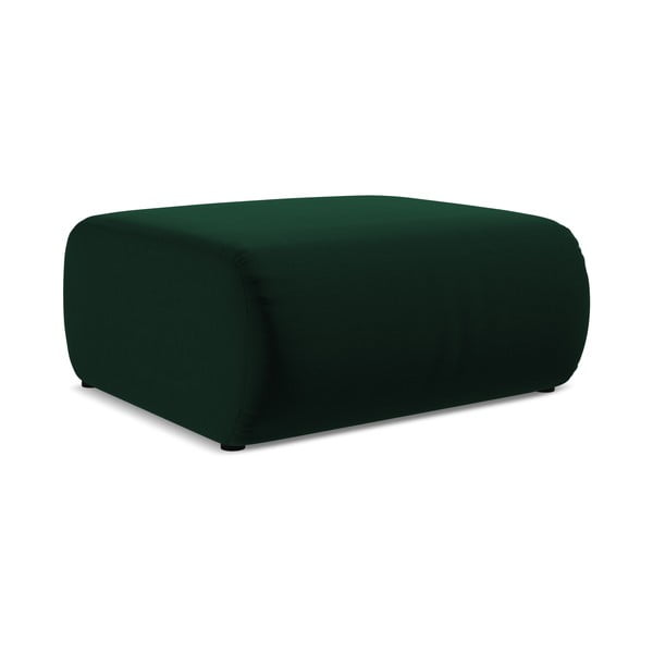 Тъмнозелена кадифена табуретка Ekahi – Makamii-image-2