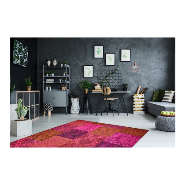 Tmavě fuchsiový koberec Obsession My Milano Fuch, 57 x 110 cm