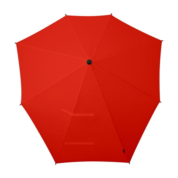 Deštník Senz smart sunset red, odolný vůči větru o rychlosti až 80 km/h
