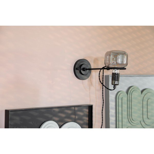 Черна LED стенна лампа Hazy – Zuiver-image-3