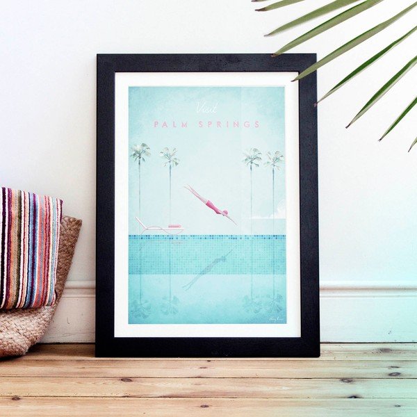 Плакат , 50 x 70 cm Palm Springs - Travelposter-image-1
