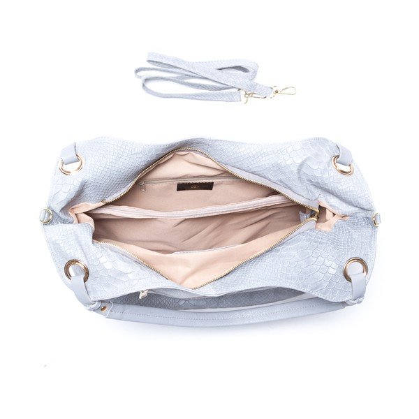 Kožená kabelka Isabella Rhea 8006 Grigio-image-1