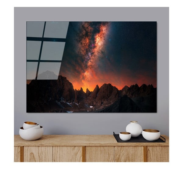 Картина върху стъкло 100x70 cm Night Sky - Wallity-image-2